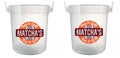 32 oz Plastic Rum Buckets with Custom Sticker