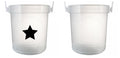 32 oz Plastic Rum Buckets with Custom Sticker