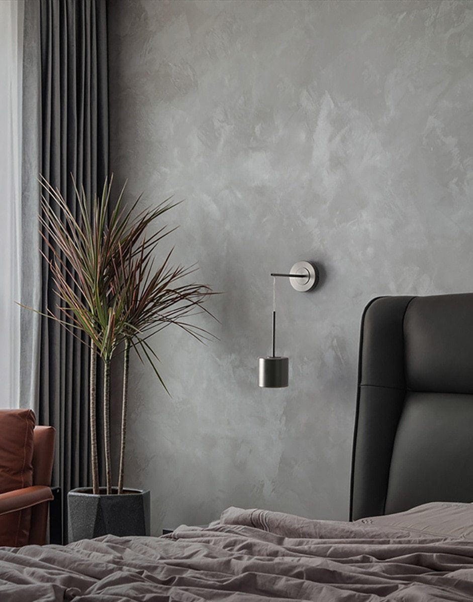 Calibre Suspended Metal Wall Lamp