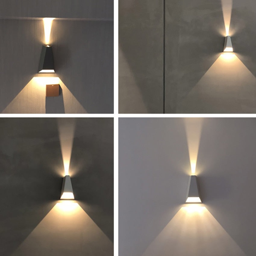 Pyramid Waterproof Wall Lamp