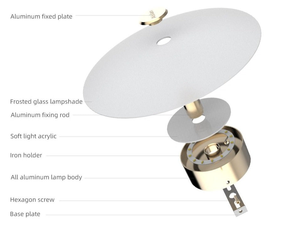 Round Disque LED Wall Lamp