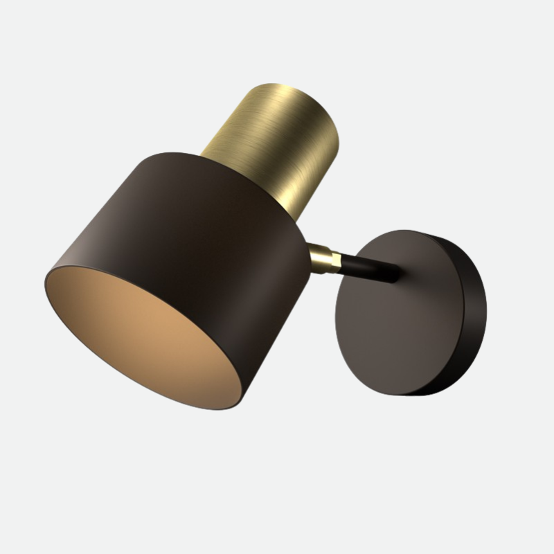 Stewart Brass & Iron Wall Sconce