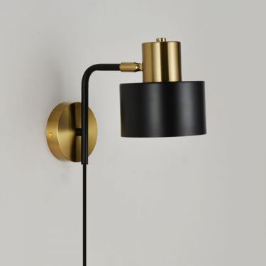 Stewart Brass & Iron Wall Sconce