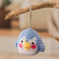 Handmade Penguin-Themed Crocheted Key Chain from El Salvador - Chilly Love