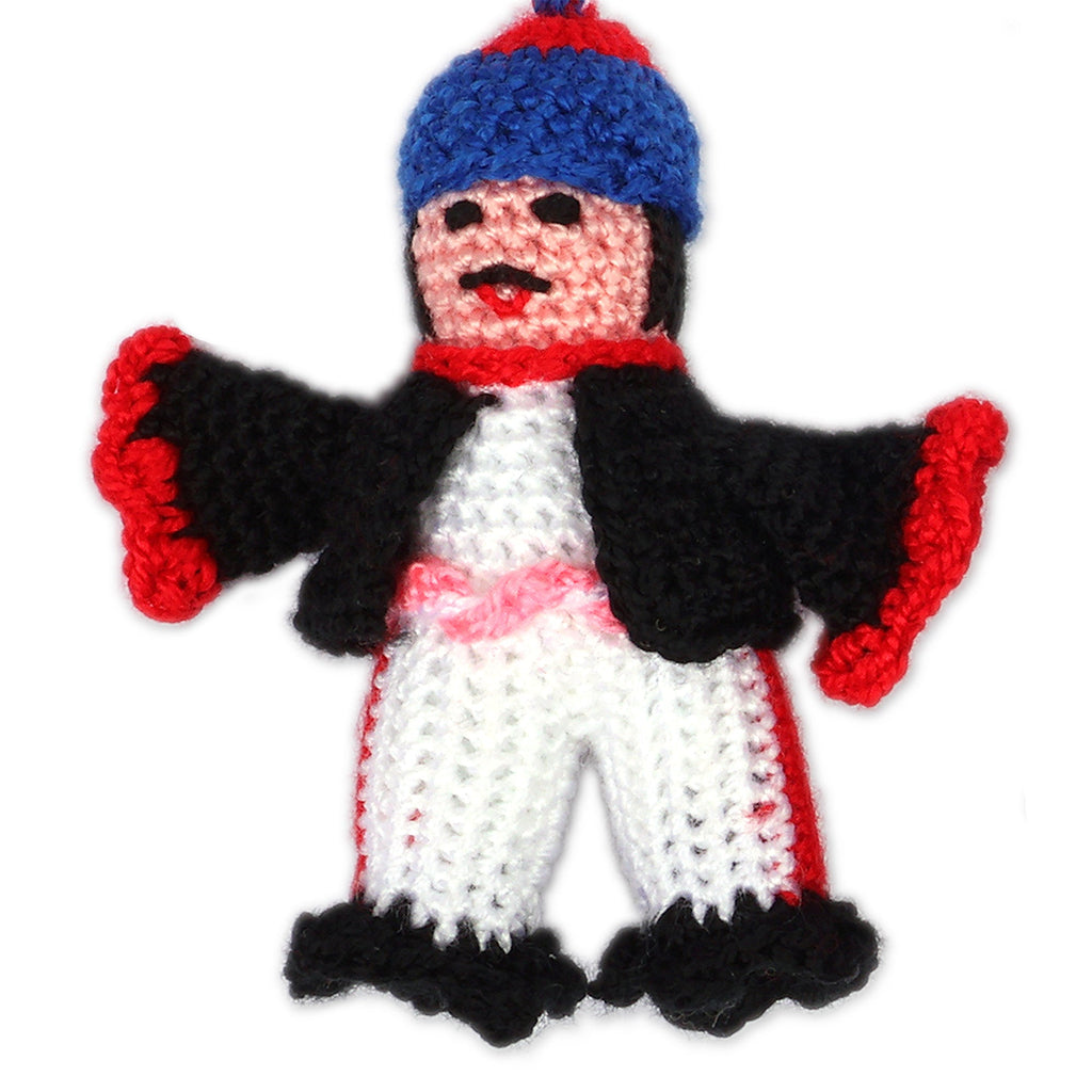 Handmade Set of 2 Sasun-Themed Crocheted Cotton Keychains - Sasun Duo